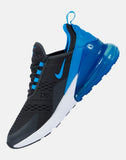  Air Max 270 Shoes Black Anthracite White Photo Blue