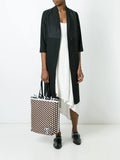PUCCIgeometric pattern frilled shoulder bag