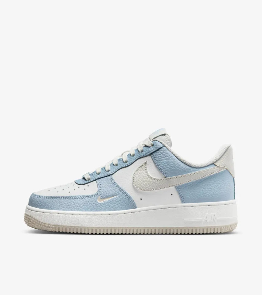  Air Force 1 07 Premium Men's Shoes Blue White