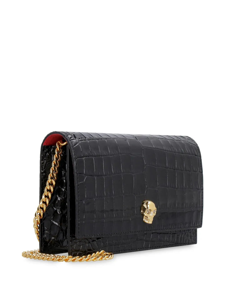 Alexander McQueensmall Skull cross body bag