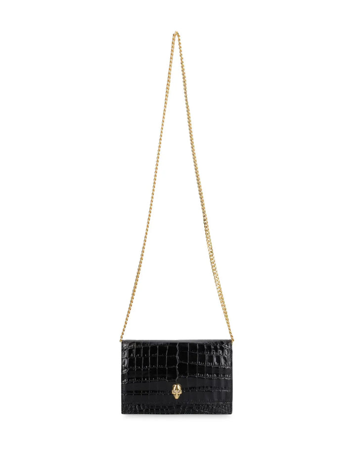 Alexander McQueensmall Skull cross body bag