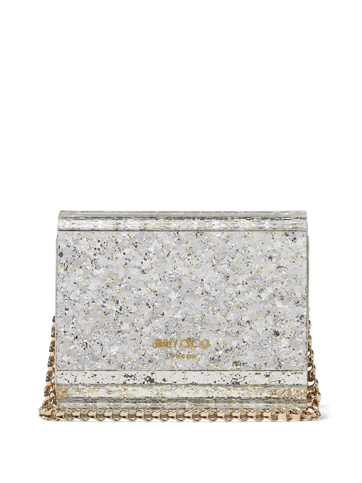 Jimmy Choomini Candy glitter clutch bag