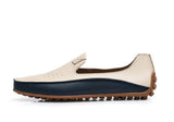 spring new men's leather shoes fashion set foot peas shoes driving shoes large size shoes