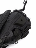 Innerraumpanelled-detail shoulder bag
