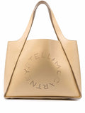 Stella McCartneyperforated logo tote bag
