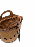 MarniTropicalia logo-embroidered bucket bag
