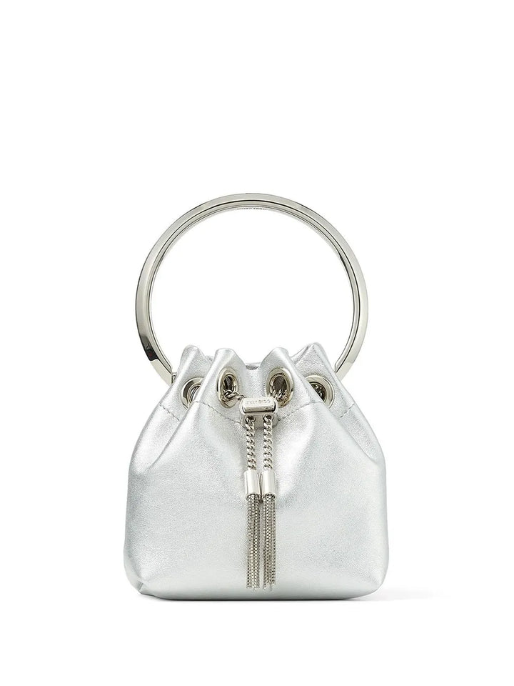 Jimmy ChooBon Bon micro bucket bag