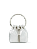 Jimmy ChooBon Bon micro bucket bag