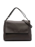 Orcianilogo-lettering leather bag