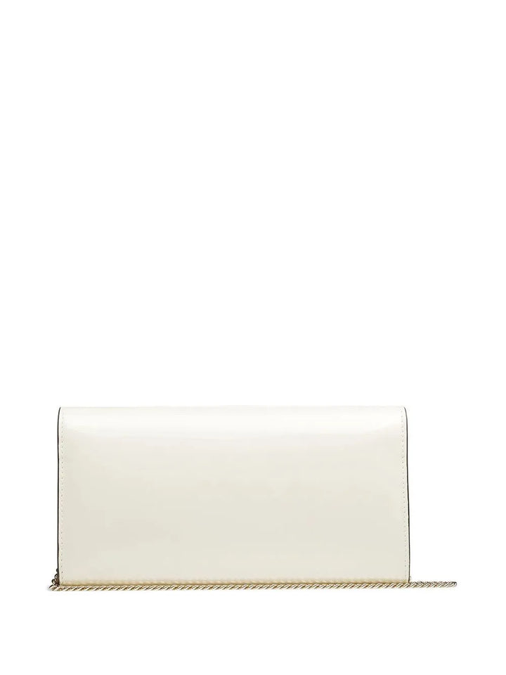Jimmy ChooEmmie leather clutch bag