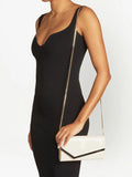 Jimmy ChooEmmie leather clutch bag
