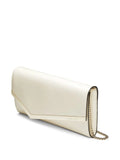 Jimmy ChooEmmie leather clutch bag