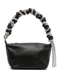 Karacrystal-embellished shoulder bag