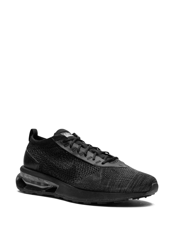 Air Max Flyknit Racer Triple Black Sneakers