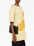 RunwayJil SanderLink LG logo-strap leather crossbody bag