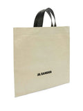 Jil Sanderlogo-print cotton tote bag