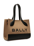 BallyBar Keep On logo-print tote