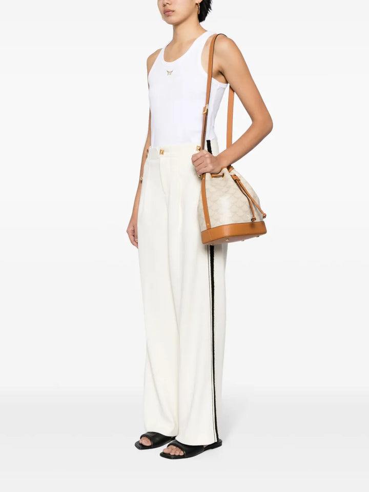 MCMmedium Ella Lauretos monogram crossbody bag