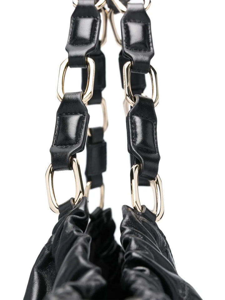 ANINE BINGlogo-embossed leather tote bag