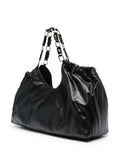 ANINE BINGlogo-embossed leather tote bag