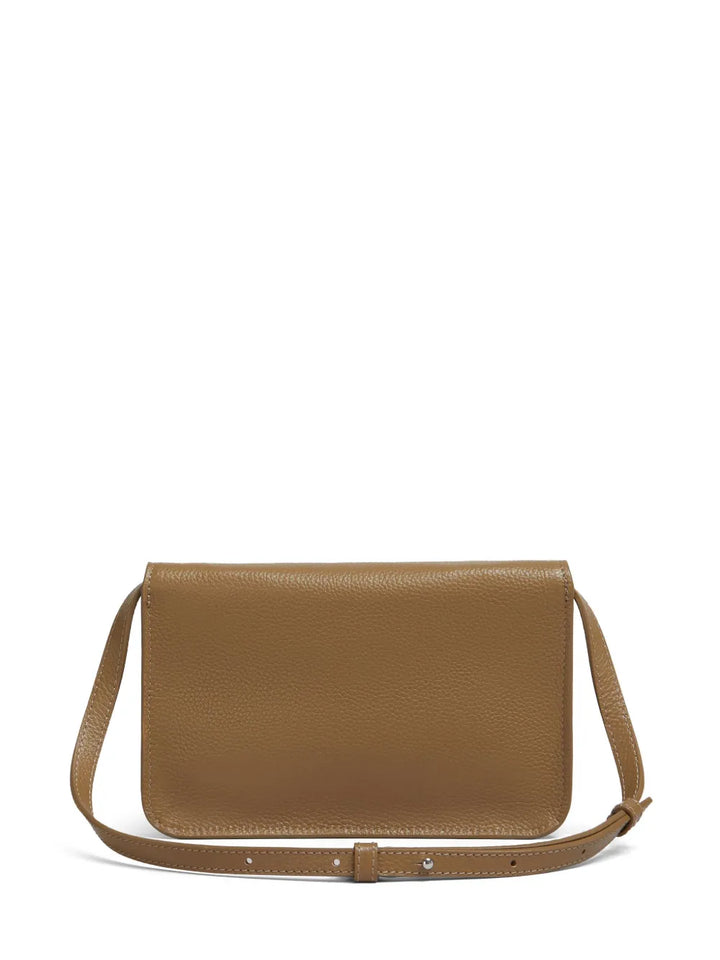 RunwayMarnilogo-embroidered leather shoulder bag