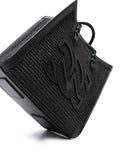 CasadeiBeaurivage raffia tote bag