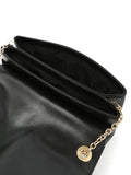 agn b. logo-clasp leather crossbody bag
