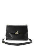 agn b. logo-clasp leather crossbody bag - Bags