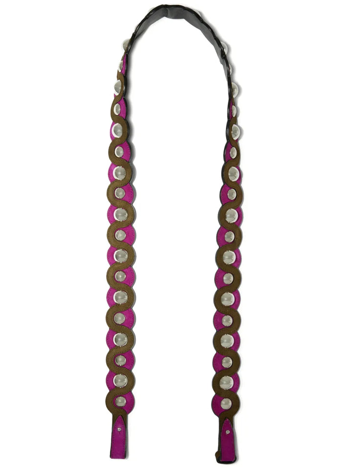 PUCCIstudded suede shoulder strap