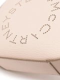 Stella McCartneylogo-perforated faux-leather mini bag