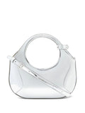 Courresmini Holy metallic-effect tote bag