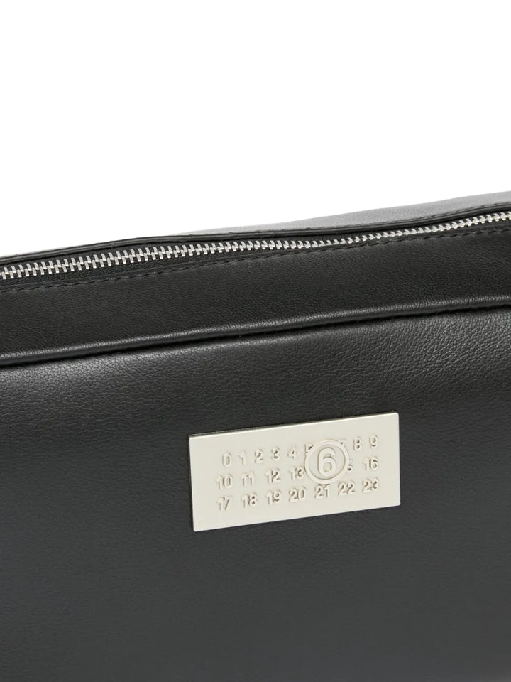 RunwayMM6 Maison MargielaNumeric leather shoulder bag