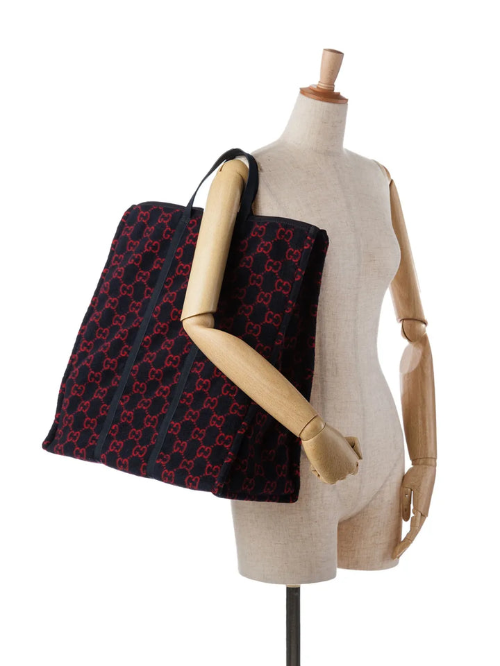Pre-OwnedGucci Pre-Owned2016-2023 GG Wool tote bag