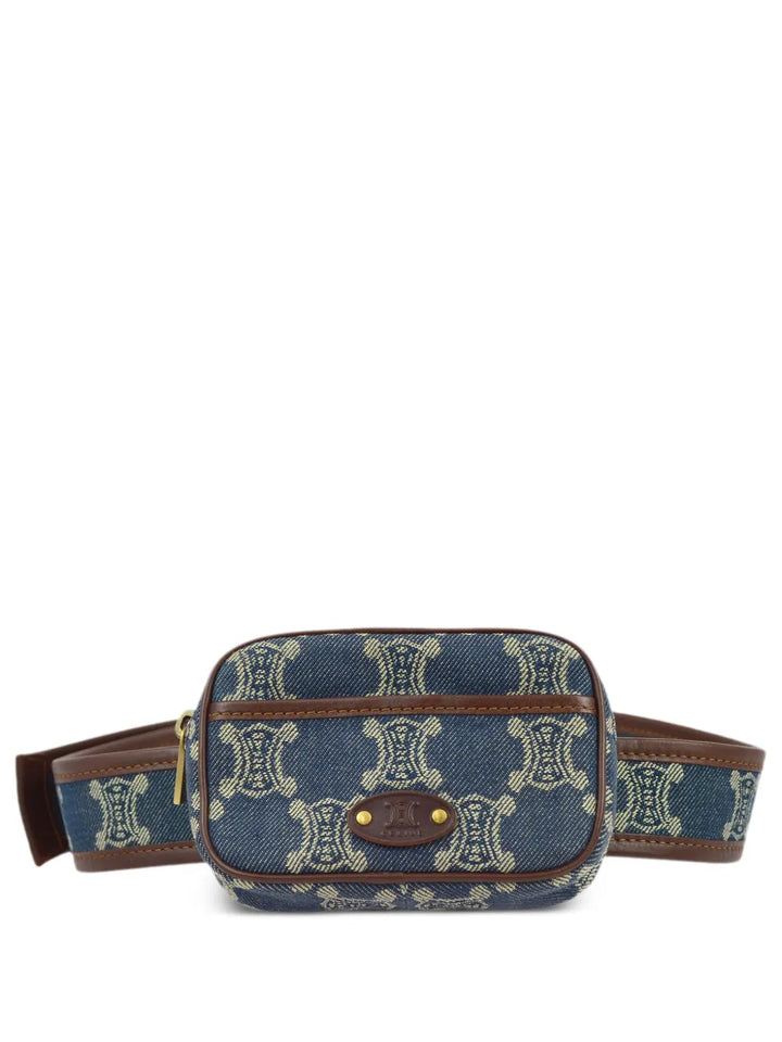 Pre-OwnedCeline Pre-Owned1990-2000s Macadam-pattern belt bag