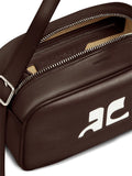 CourresReedition leather camera bag