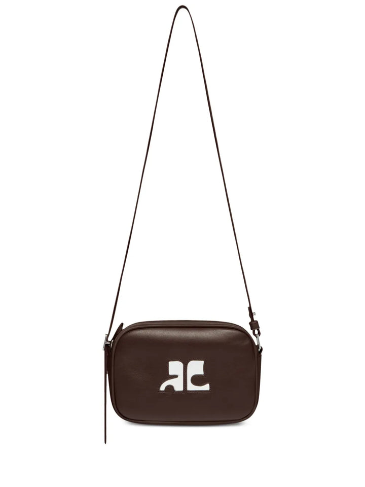 CourresReedition leather camera bag