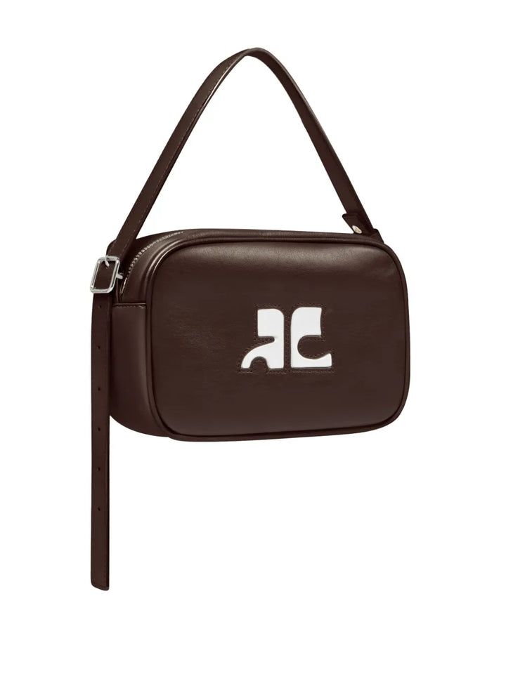 CourresReedition leather camera bag
