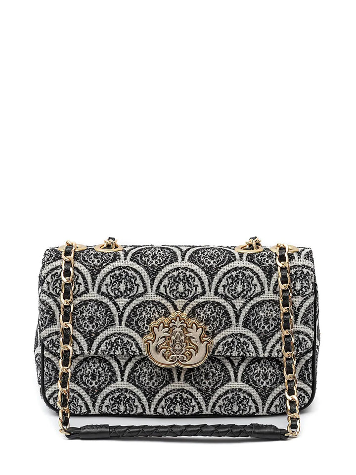 IslaSirena jacquard-print shoulder bag