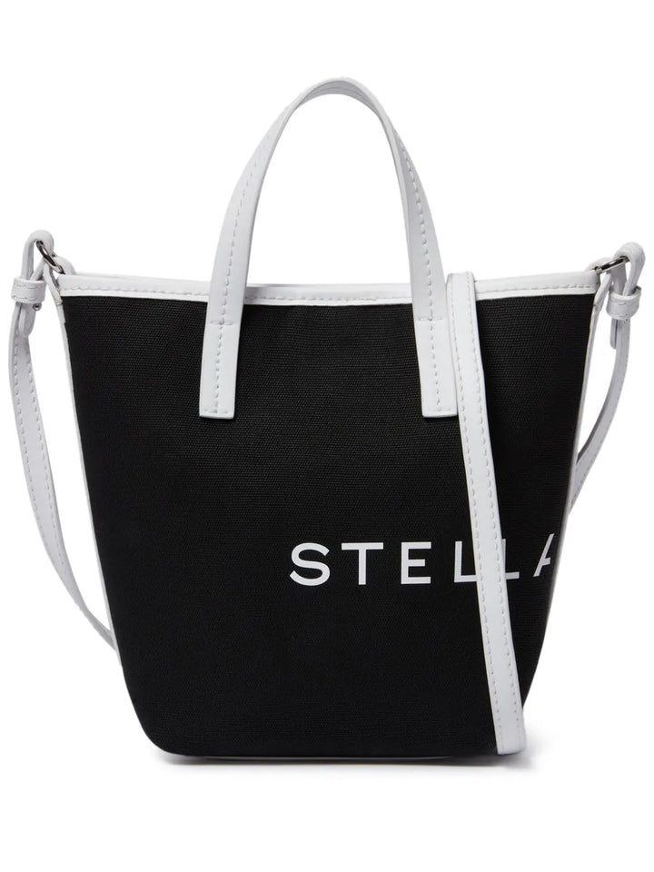 Stella McCartneylogo-print bucket bag