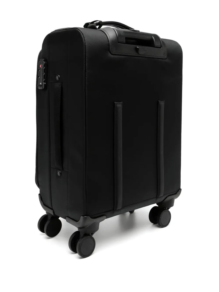 agn b. logo-print trolley bag