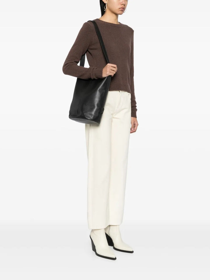 agn b. leather one shoulder bag