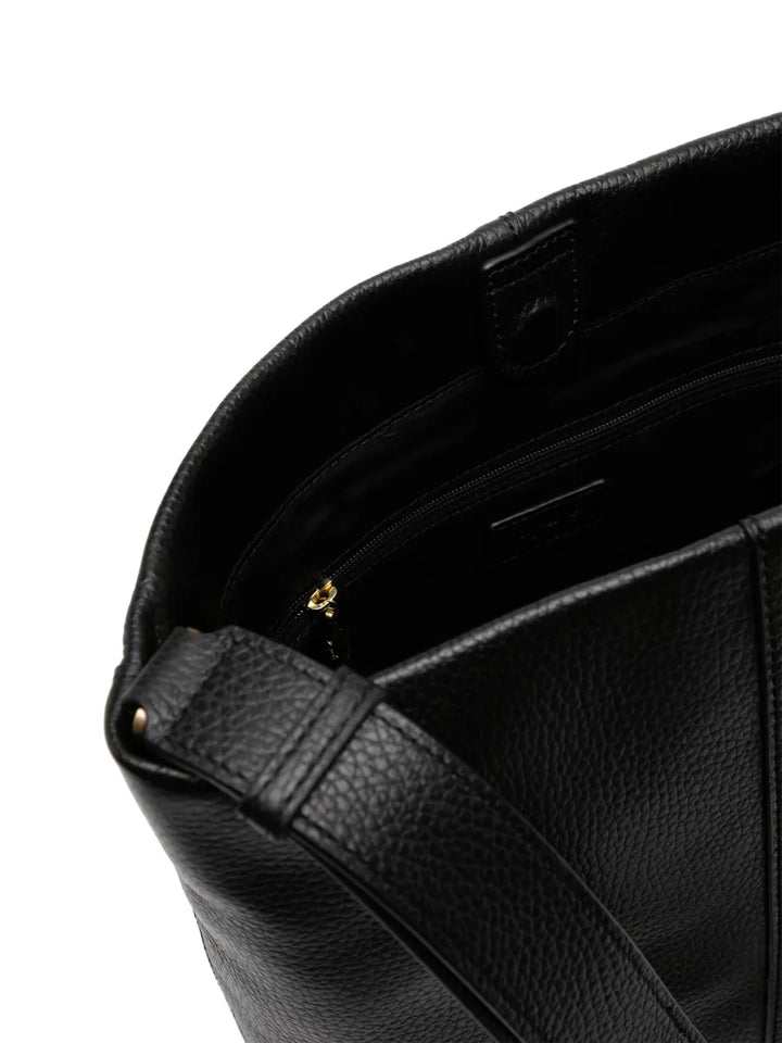 agn b. leather one shoulder bag