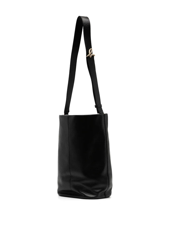 agn b. leather one shoulder bag