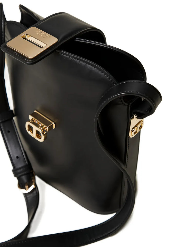 TWINSETflap-lock bucket bag