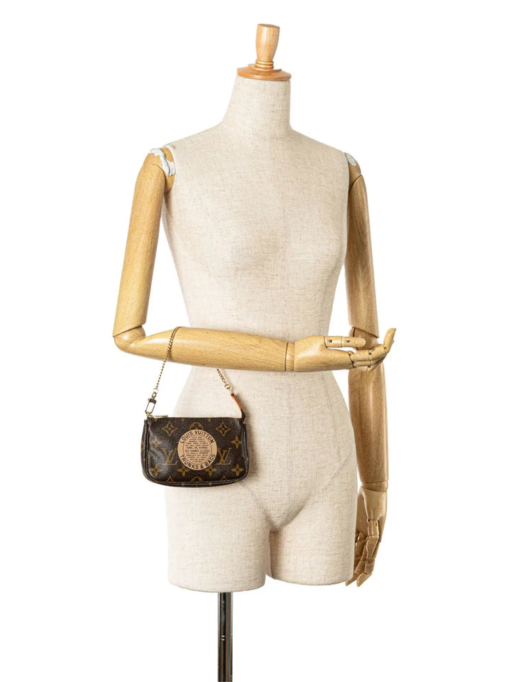 Pre-OwnedLouis Vuitton Pre-Owned2007 Monogram Trunks and Bags Mini Pochette Accessoires handbag