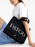 New SeasonPatoumedium logo-print tote bag