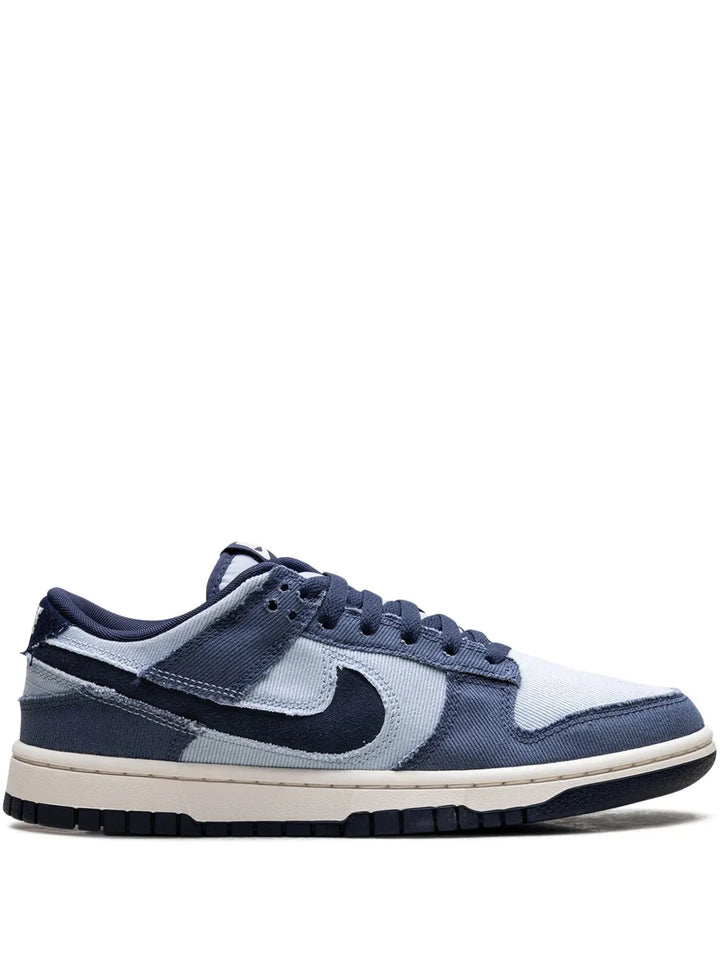 Dunk Low Light Armory Blue Denim Sneakers