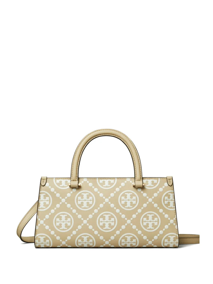 Tory Burchsmall T Monogram-embossed E/W tote bag