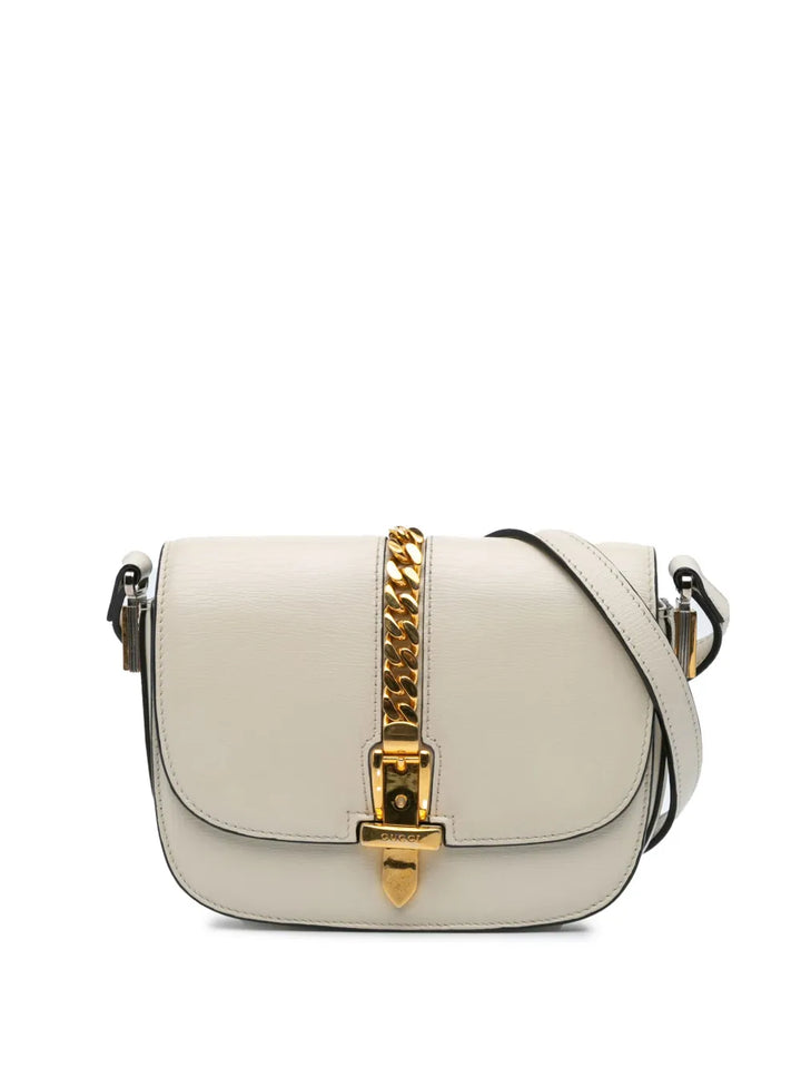 Pre-OwnedGucci Pre-Owned2016-2024 Mini Leather Sylvie 1969 crossbody bag