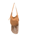 Copernifringed shoulder bag